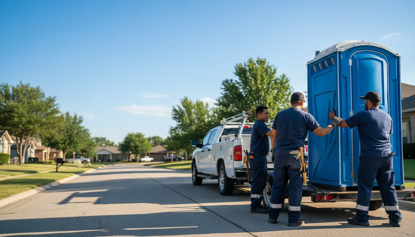 Portable Toilet Rental in Saint Jo, TX near me